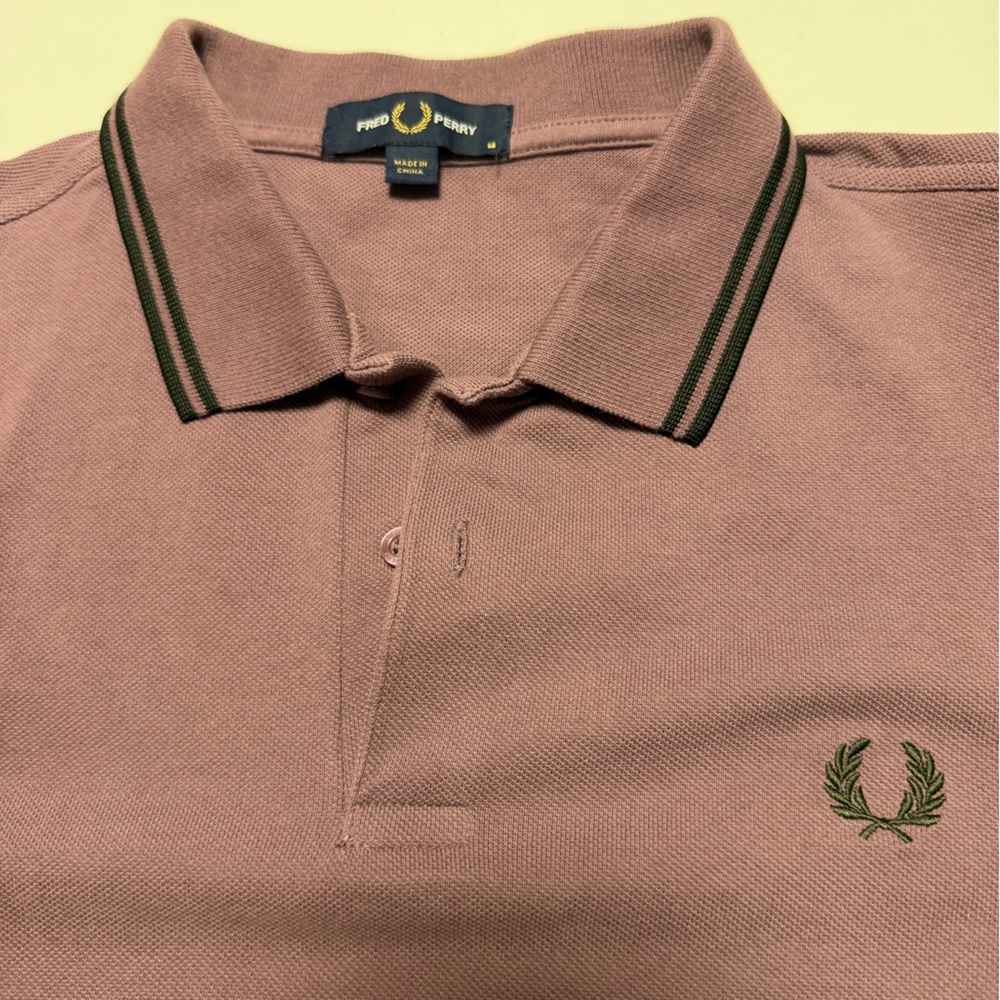 Fred Perry purple polo shirt - Picture 7 of 10